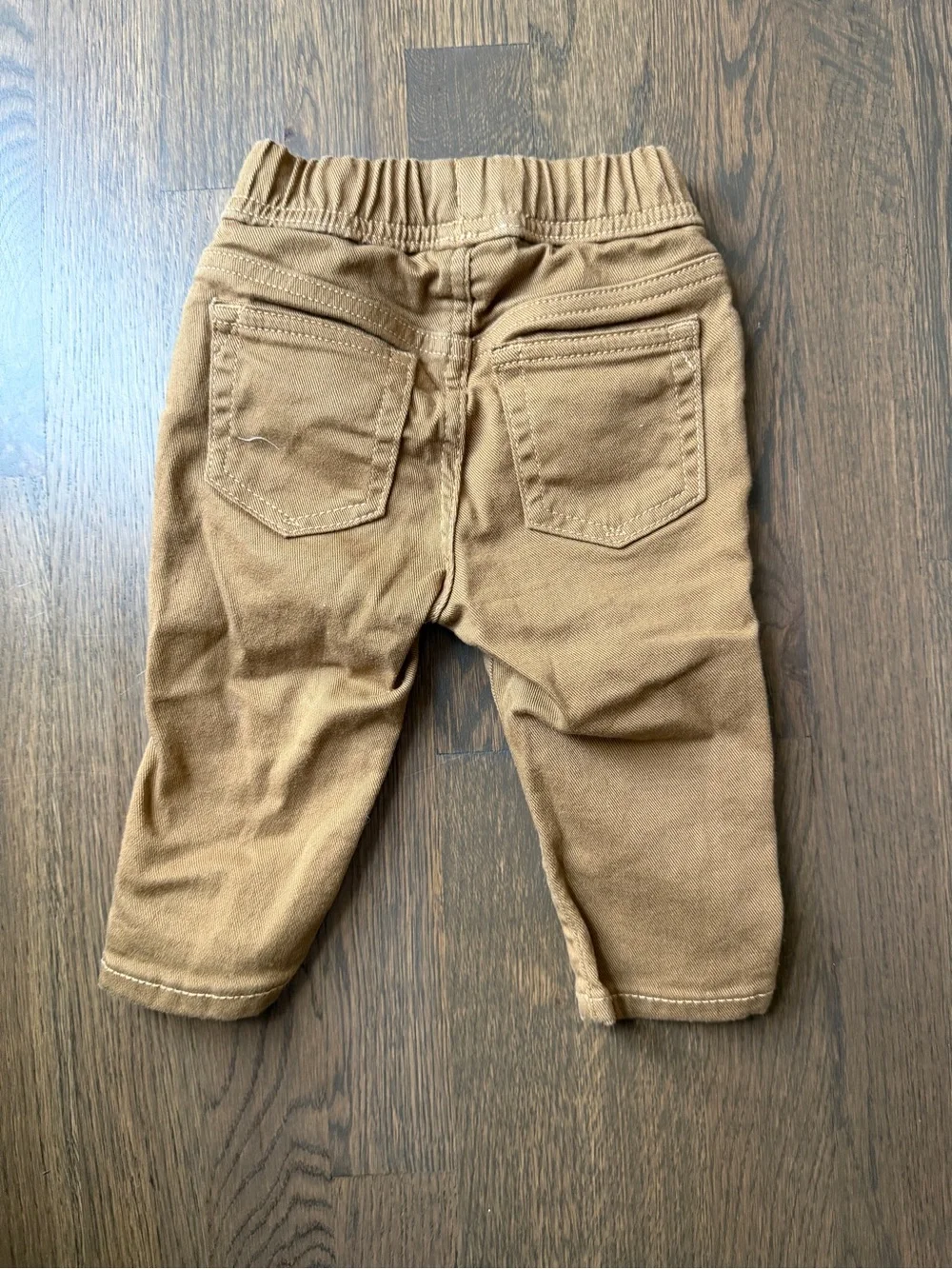 Baby GAO Kids Pull-On Jogger Pants in Tan